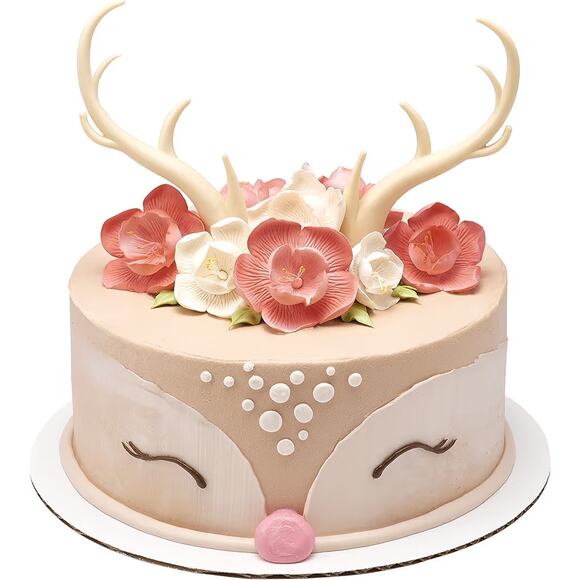 DecoPac ANTLERS CREATIONS Cake Topper for Birthdays and Parties Decorating 2-Pc - Picture 2 of 5